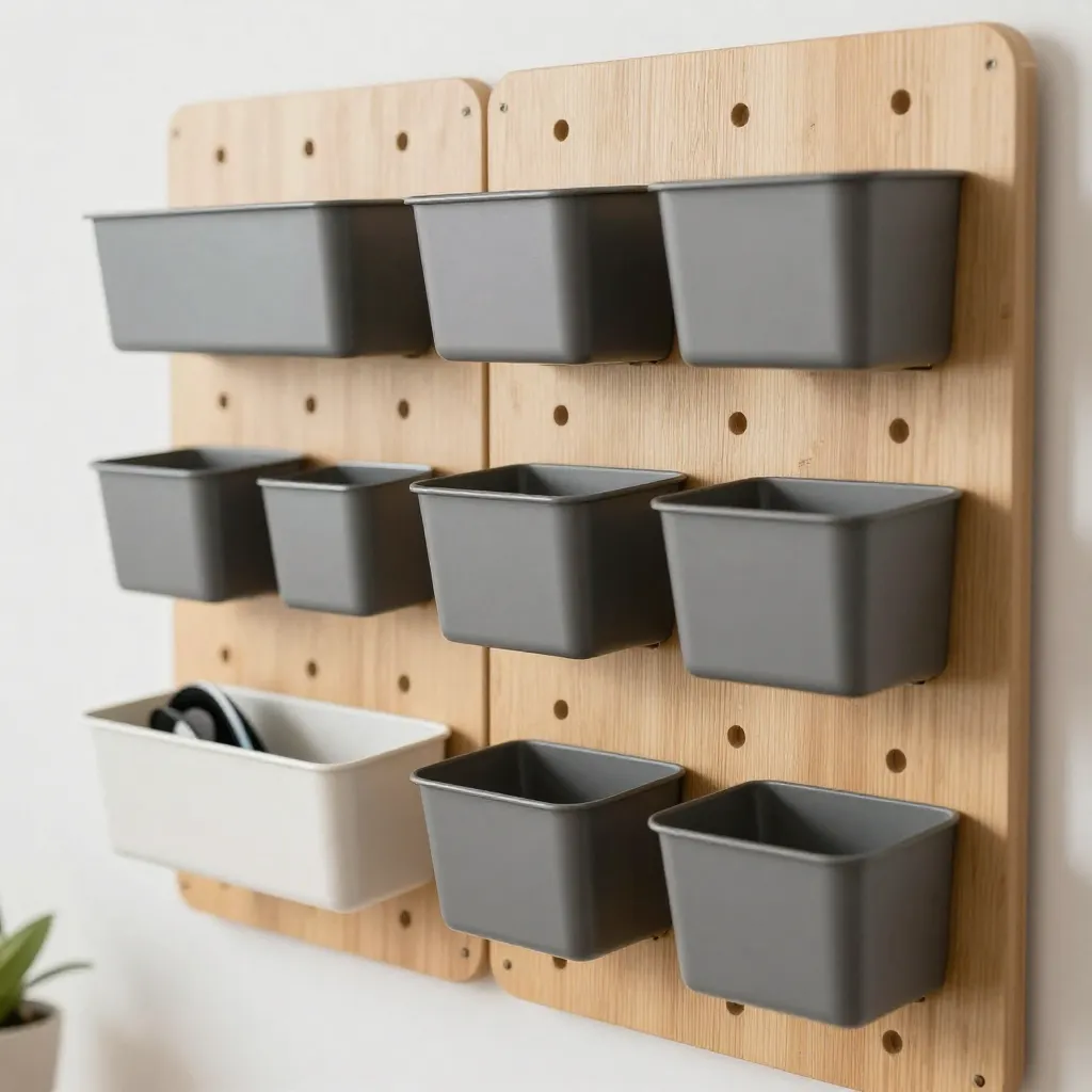 Serene organized living space